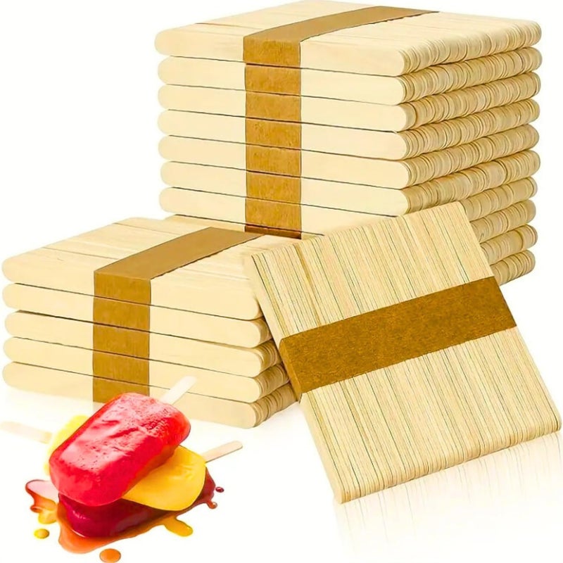 Party Decorz-Never Miss A Chance to Celebrate Party DecorzNever Miss A Chance to Celebrate Wooden ice Cream Stick Pack of 100 pcs Premium Natural Wooden Piece Craft SticksPopsicle Sticks