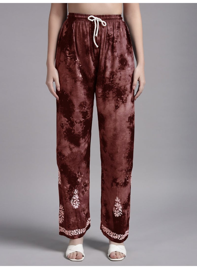 Alaya Women Hand Embroidered Chikankari Rayon Co-ord Set-AL4093KS - Image 4