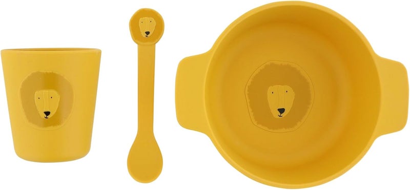 Trixie Silicone First Meal Set - Mr. Lion - Image 1