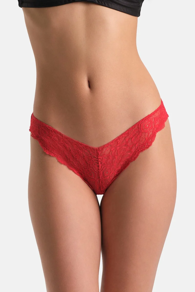 dagi Red Lace Brazillian