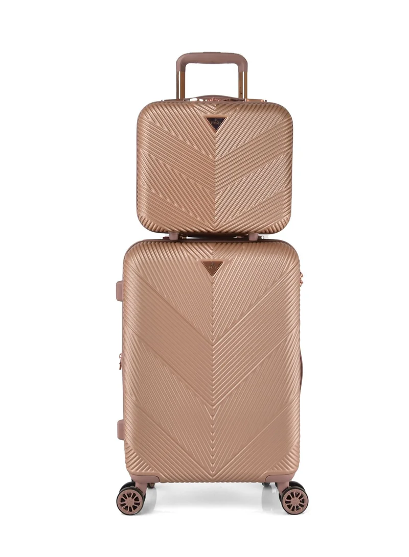 Track Travel set of 2 Carry-on from Track, Hard – 20+14 inch, 4 wheels.
