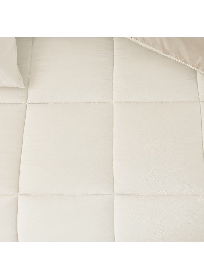 ShinyFlower Cotton Filling Comforter 5 Pieces Set ,Soft Microfiber Fabric,  Single Size 220x160 cm, Hotel Comforter - Image 4