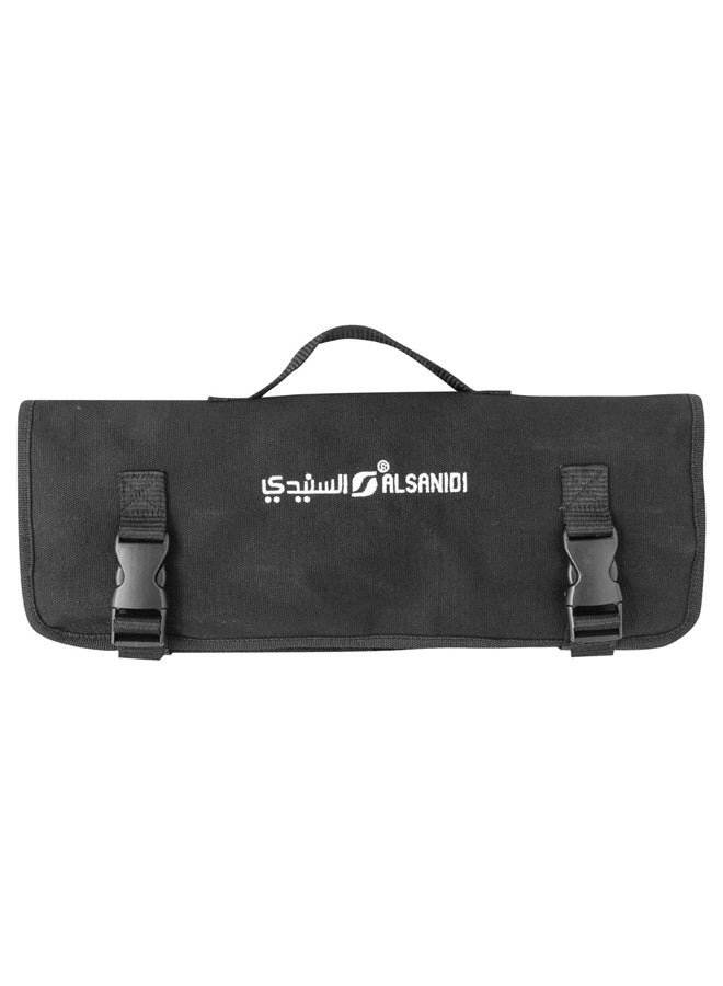 AL SANIDI Knives bag Set Knives case Black Set 6 pcs - Image 2