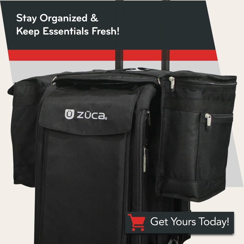 ZUCA Pro & Sport Bag Accessory: Large Artist Utility MakeUp Pouch - Durable, Spacious Cosmetic Storage Solution For Travel & Professional Use - Image 5
