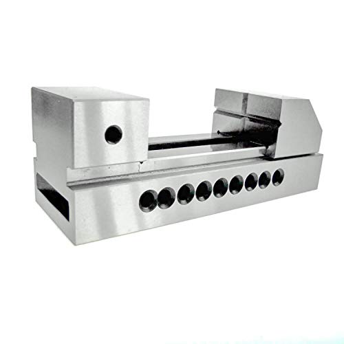 HFS 2" Precision Grinding Screwless Mini Insert Vise, Toolmaker Steel, Black Metallic - Image 4