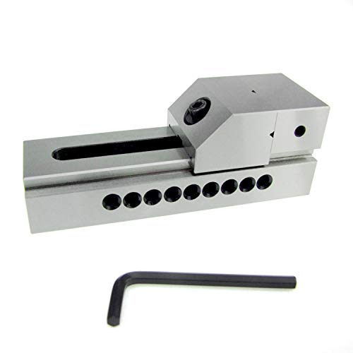 HFS 2" Precision Grinding Screwless Mini Insert Vise, Toolmaker Steel, Black Metallic - Image 1