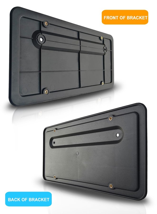 Aootf 109684400B Rear License Plate Holder for Tesla Model 3 and Model Y, Back Trunk Car Tag Bracket Frame with Screws Caps, Rear Plate Mounting Kit - Image 4