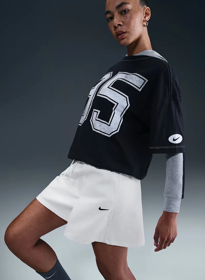 Nike White 4" Nsw Street Cargo Skirt for Women | Best Price UAE