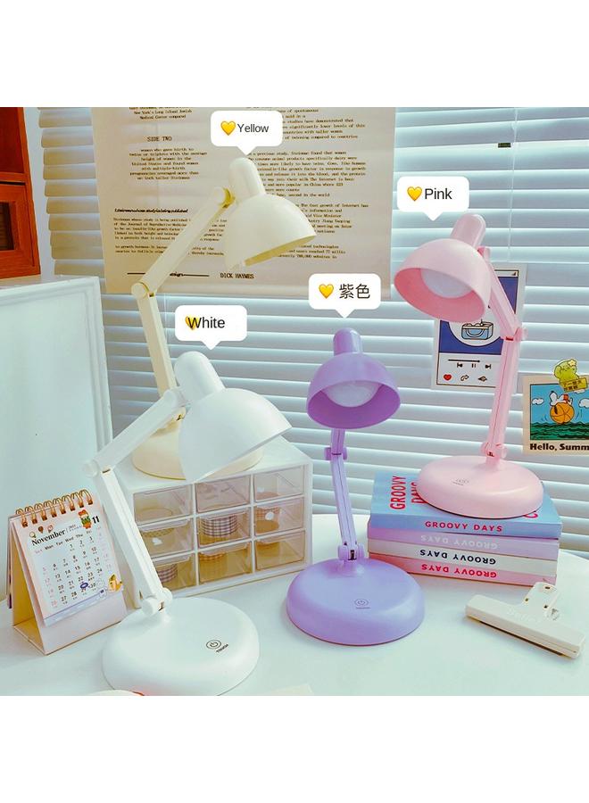 Bluejw New Multifunctional Desktop Desk Lamp Recharged Dual-purpose Reading And Learning Eye Protection Desk Lamp Children's Dormitory Bedside Lamp - Image 1