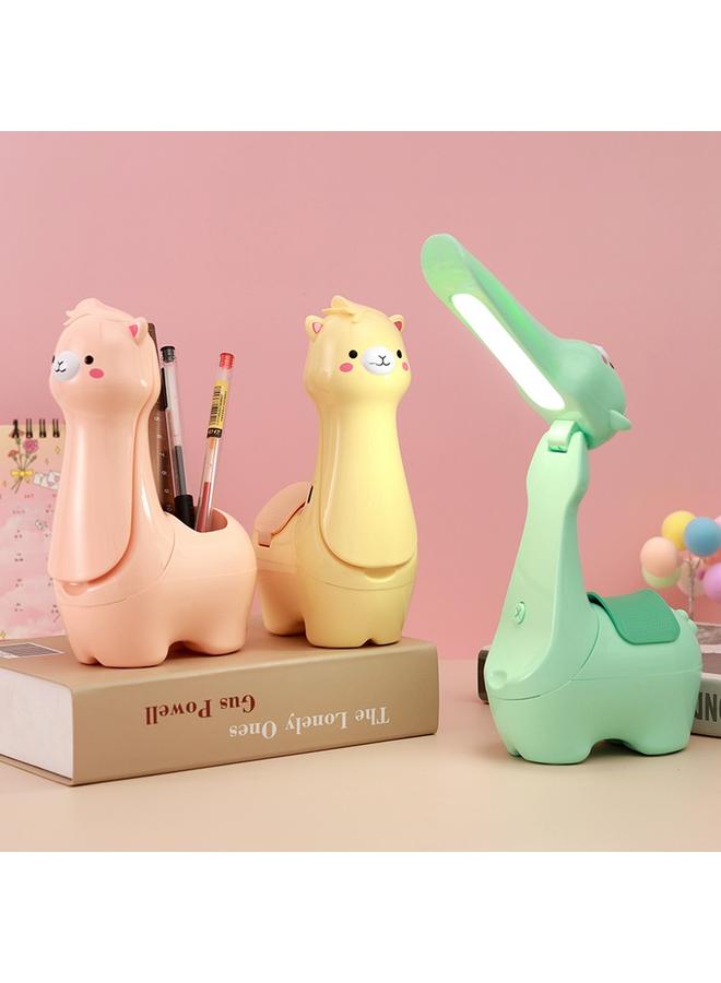 Bluejw New Multifunctional Desktop Desk Lamp Recharged Dual-purpose Reading And Learning Eye Protection Desk Lamp Children's Dormitory Bedside Lamp - Image 5