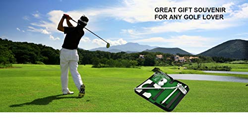 Lightahead USGOLFER Executive Golf Travel Putter Set for Office or Home.Golf Putting Gifts.Souvenirs Novelty Presents (Aluminum) - Image 2