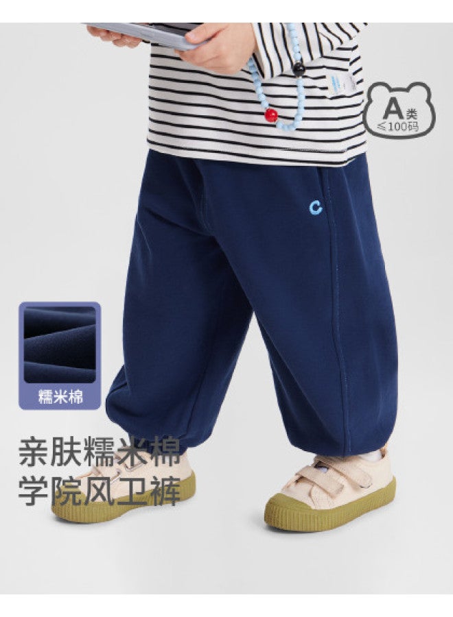 Pants Spring Autumn Boys Baby Casual Children's Cuffed Sweatpants Girls - Image 1