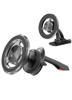 ProOne ProOne PHL1191 Universal Magnetic Car Phone Holder [MagSafe Compatible] - Strong Hold, 360° Rotation, Dashboard & Air Vent Mount, Non-Blocking View, Wide Compatibility, Secure Mount, Easy Install  - Image 1