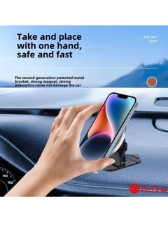 ProOne ProOne PHL1191 Universal Magnetic Car Phone Holder [MagSafe Compatible] - Strong Hold, 360° Rotation, Dashboard & Air Vent Mount, Non-Blocking View, Wide Compatibility, Secure Mount, Easy Install  - Image 3