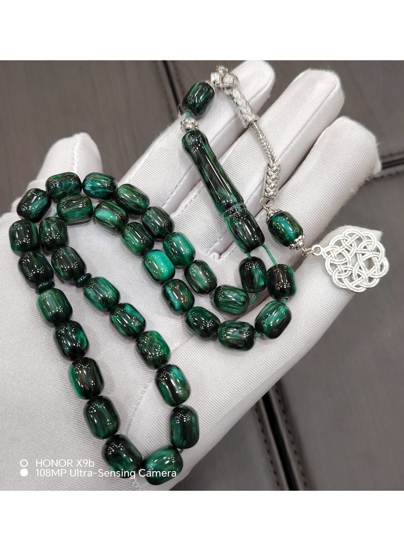 MAXWELL Bakelite stone prayer beads in various colors - Image 1