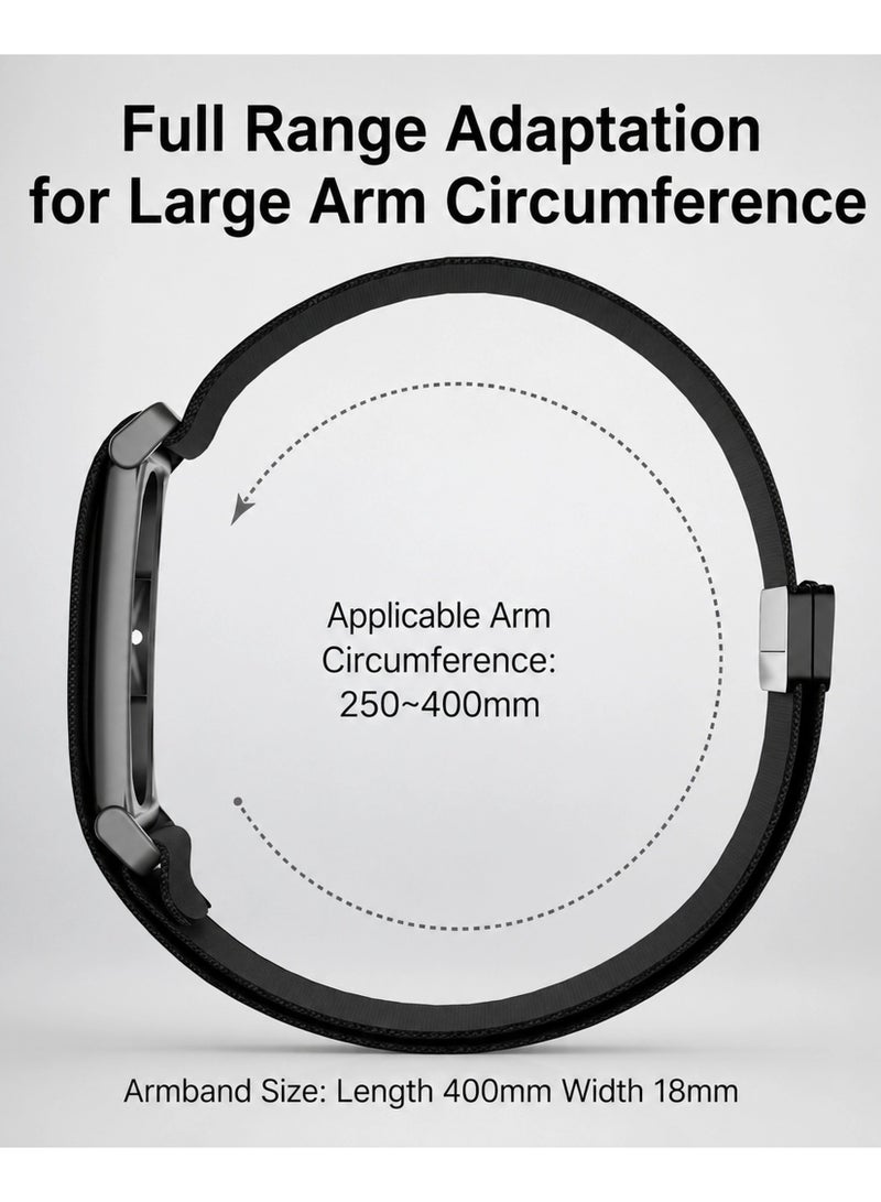 إس كولور سوار الذراع سوار ذراع لـ Fitbit Air - سوار بديل رياضي قابل للتهوية مع إبزيم مغناطيسي، مقاوم للماء والتعرق، خفيف الوزن وقابل للتعديل لجهاز تتبع اللياقة Fitbit Air (جهاز الاستشعار غير مضمن) - Image 3