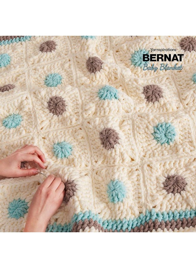 Bernat Baby Blanket Mellow Mauve Yarn - 1 Pack of 300g/10.5 oz - 100% Polyester - #6 Super Bulky - 220 Yards - Knitting/Crochet - Image 5