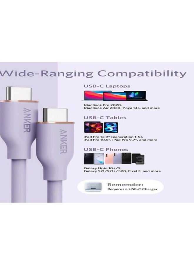 Anker PowerLine III Flow Type-C To Type-C Cable 0.9M - Image 2