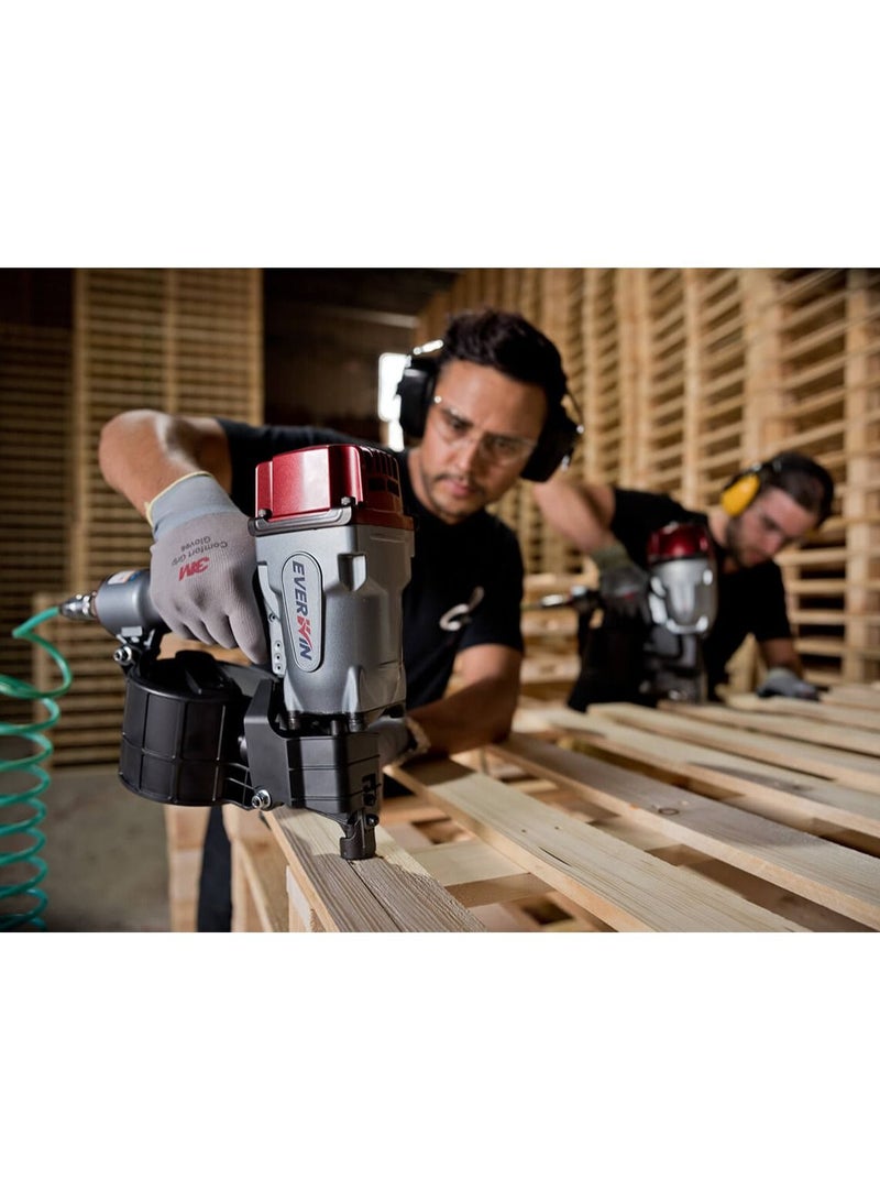 Everwin Pneumatic Coil Nailer 70mm PN70 - Image 4