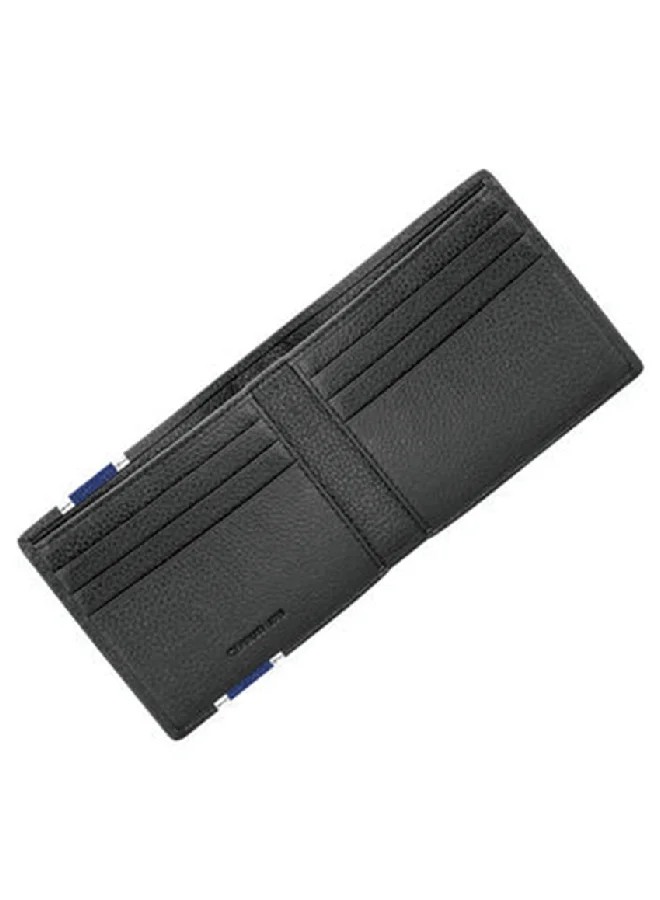 شيروتي 1881 Essential Black/Blue Wallet for Men's