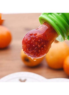 BabyGo Organic Baby'S Bpafree Silicone Nipple Food Nibbler For Fruits (Multicolor)  - Image 5