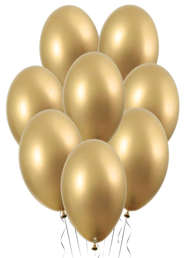 Balloon Red AFTERLOON® Biodegradable Mini Balloons 50 pcs Gold 5 Inch, Matte Color Thickened Extra Strong Latex Helium Float, Baby Shower Gender Reveal Garland Arch Wedding Kids Birthday Party Decorations - Image 2