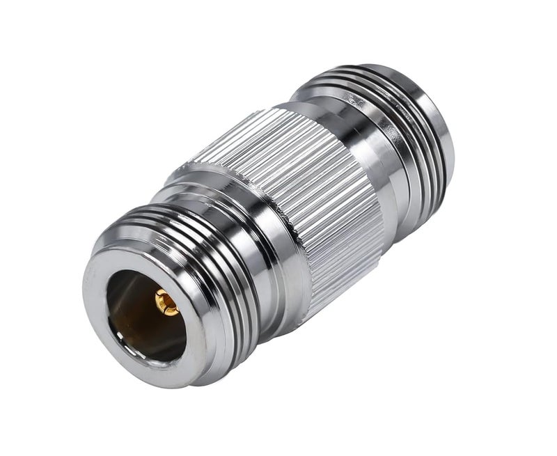 ABONIX N-Type Female to N-Type Female Coaxial Adapter (Pack of 1) – Reliable RF Connector for WiFi, LTE Devices, Antennas & Signal Boosters - Image 1