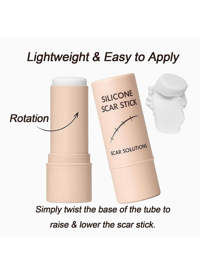 OCHEAL Silicone Scar Stick, 60% Silicone Scar Solutions for Face and Body, with Centella Asiatica & Vitamin E, Soothing & Moisturizing Scar Treatment for Old & New Scars - Image 5