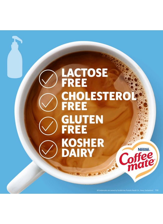 Coffee Mate Nestle Coffee mate Coffee Creamer, French Vanilla, Concentrated Liquid Pump Bottle, Non Dairy, No Refrigeration, 50.7 fl oz (Pack of 2)  - Image 4