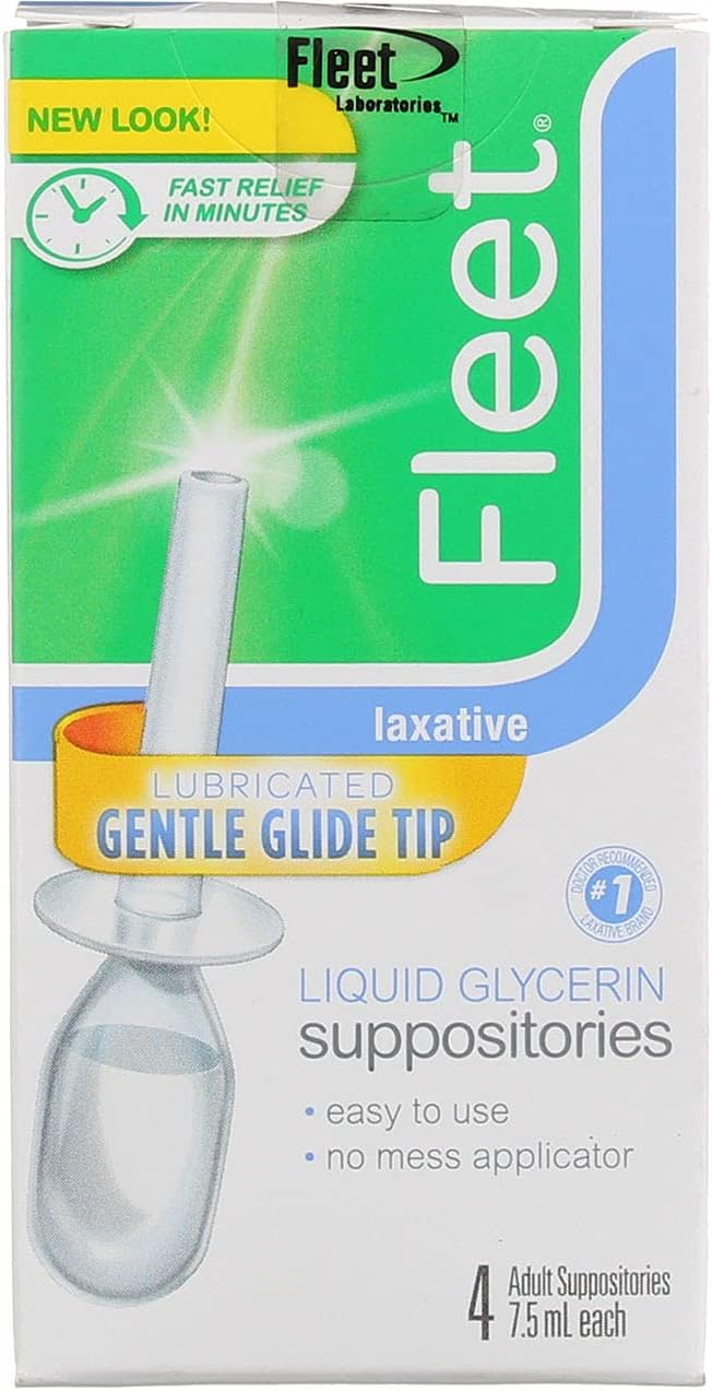 Fleet Laxative Saline Enema for Adult Constipation 45 fl oz 4 Bottles  Liquid Glycerin Suppositories for Adult Constipation 4 Count Pack of 1 - Image 5