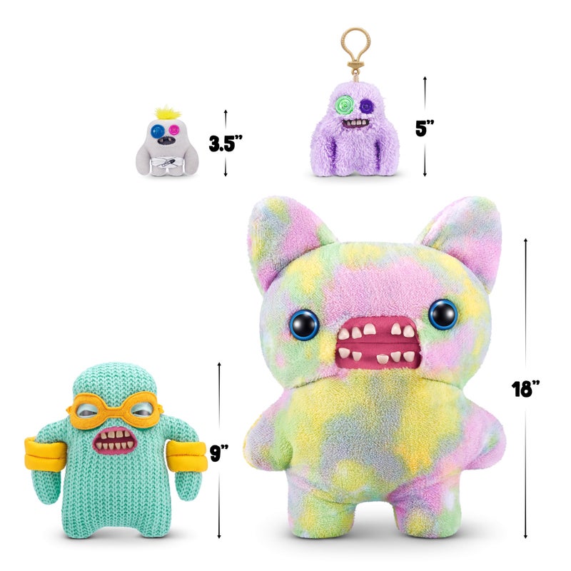 Fuggler Vacay Vibes by ZURU, Funny Ugly Monster, Plush, Collectible, Toy (Mr Needles - Mint) - Image 3