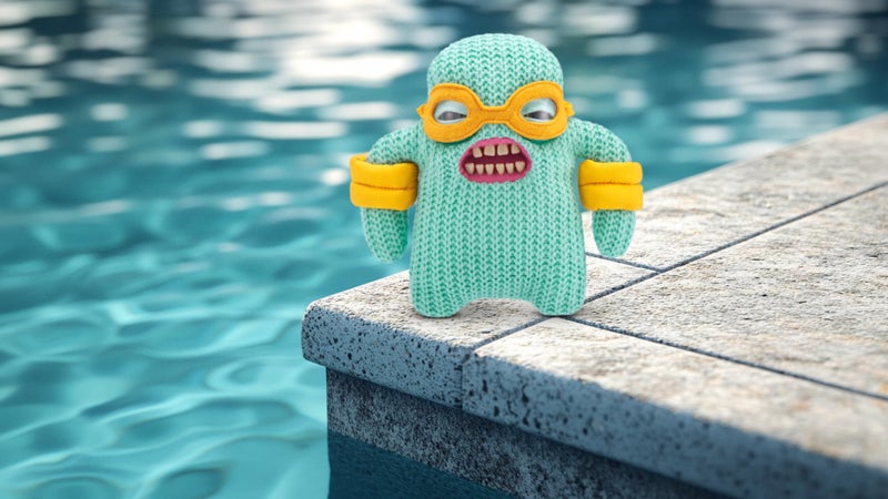 Fuggler Vacay Vibes by ZURU, Funny Ugly Monster, Plush, Collectible, Toy (Mr Needles - Mint) - Image 5