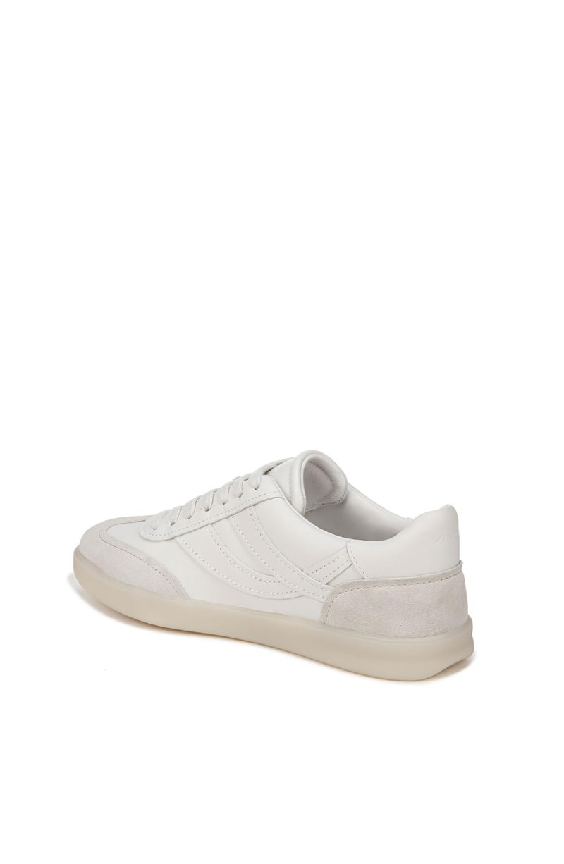 Vince Womens Oasis-W Lace Up Fashion Sneaker Chalk White Leather 5 M - Image 3