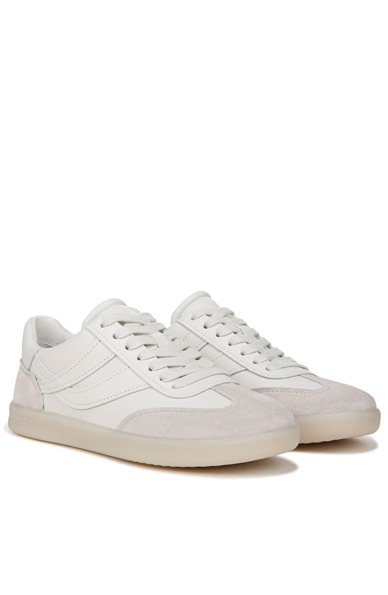 Vince Womens Oasis-W Lace Up Fashion Sneaker Chalk White Leather 5 M - Image 5