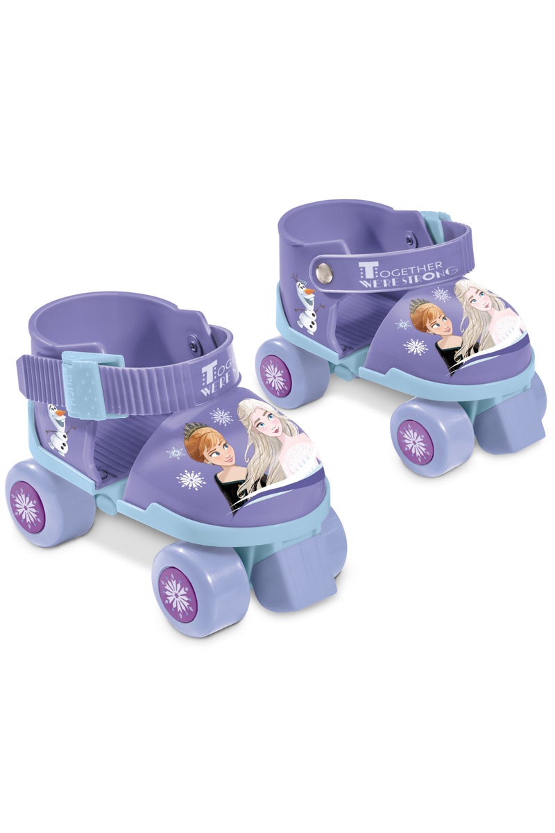 Mondo 4-wheeled Frozen Roller Skates Set with Safety Pads, Adjustable Fit to Size 22-29 | Skater | Skates for Kids | Outdoor Adventure - Image 1