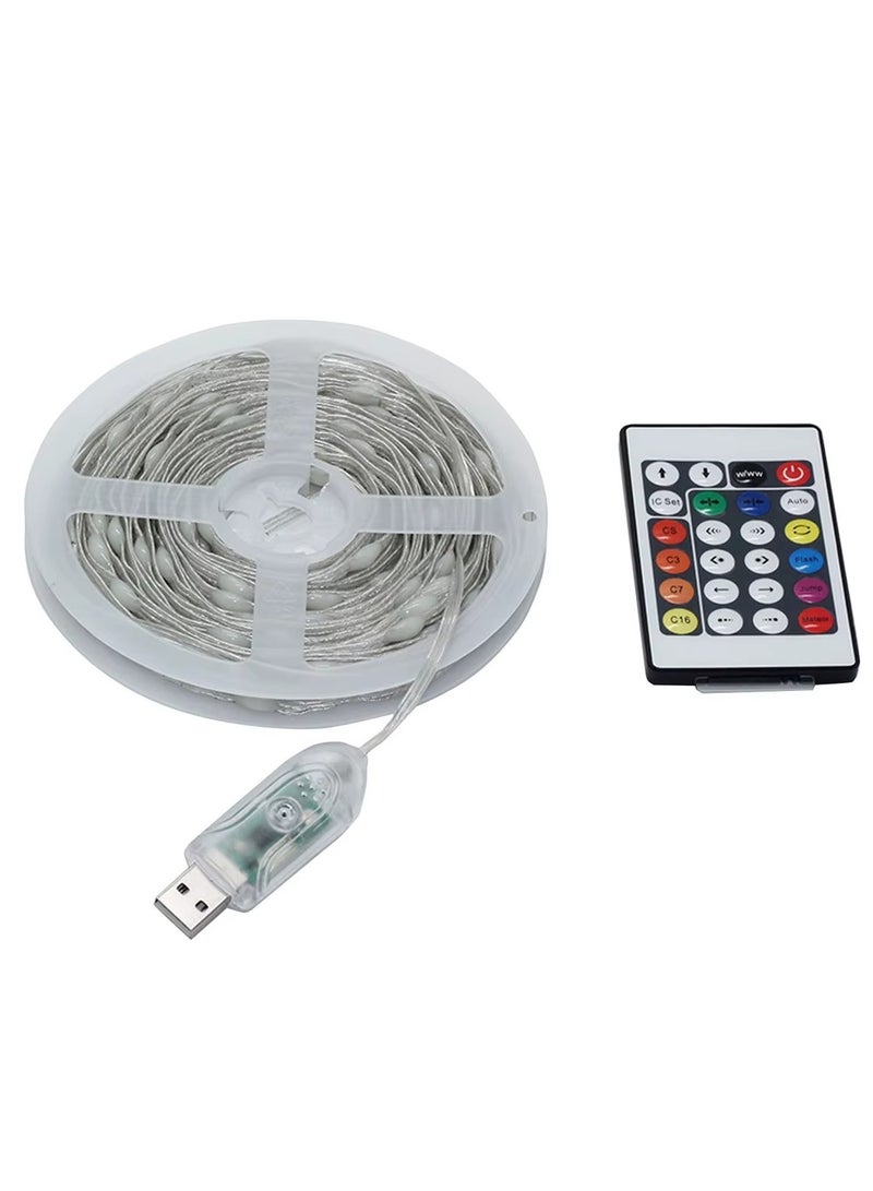 10M RGB LED String Dynamic Light for Christmas  Tree Decor Light, New Year LED Light - Image 1