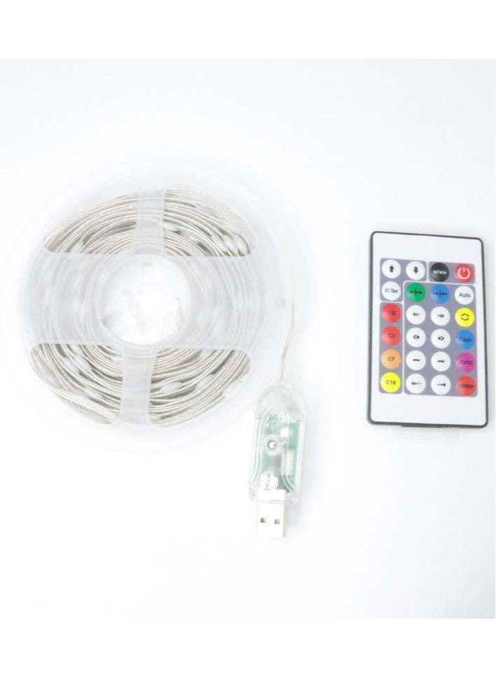 10M RGB LED String Dynamic Light for Christmas  Tree Decor Light, New Year LED Light - Image 2