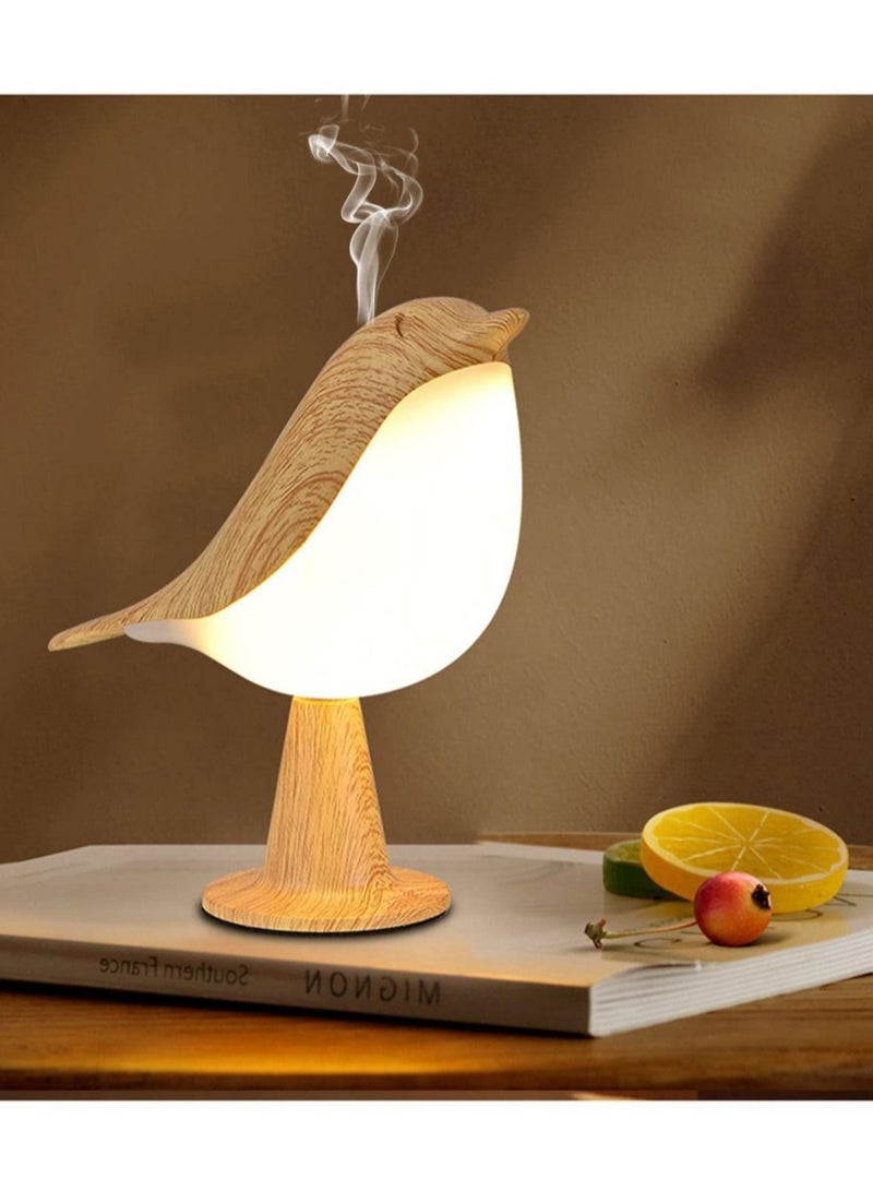 Captaintech Small Cordless LED Table Lamp Touch Sensor, Bedside Lamp Night Light with Touch Dimmer, 3 Level Brightness Nightstand Lamps, Rechargered Desk Lamp for Bedroom, Home, Office, College Dorm Room - Image 1