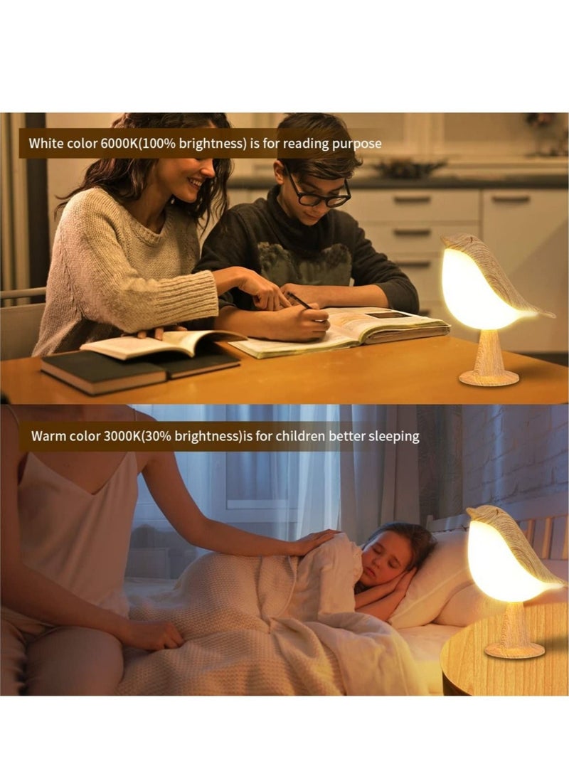 Captaintech Small Cordless LED Table Lamp Touch Sensor, Bedside Lamp Night Light with Touch Dimmer, 3 Level Brightness Nightstand Lamps, Rechargered Desk Lamp for Bedroom, Home, Office, College Dorm Room - Image 4