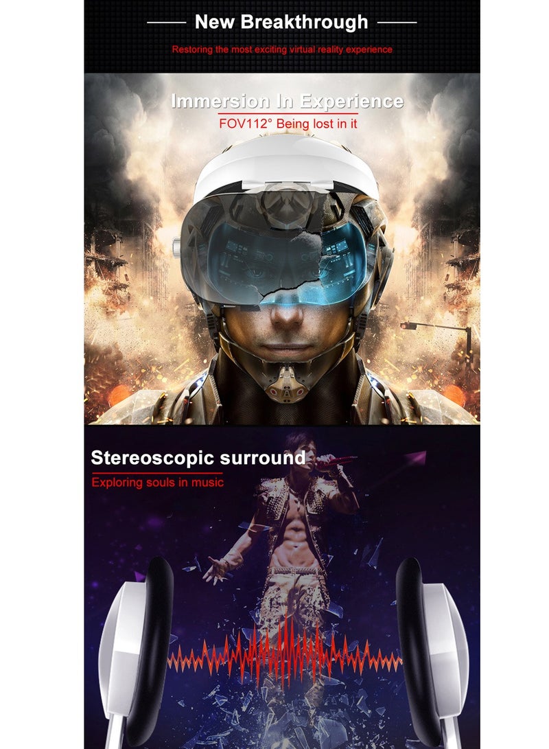 FiiT VR 3F Neutral Virtual Reality Helmet VR Glasses 3D Gaming Stereoscopic Earphones Surround Audiovisual Glasses  - Image 3