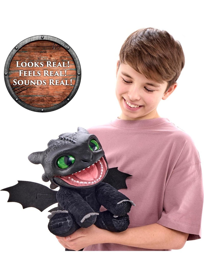 هاو تو تراين يور دراجون كيف تدرب تنينك الحقيقي بلا أسنان Puppetronic HTTYD-1001-01 - Image 4