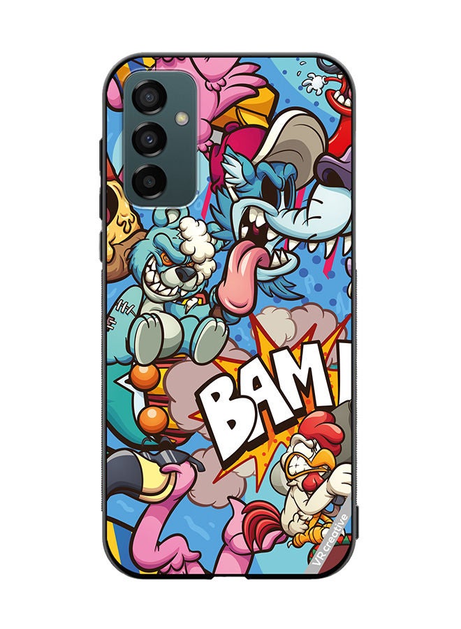 VR CREATIVE Protective Case Cover For Samsung Galaxy M23 Cartoon Design Multicolour - Image 1