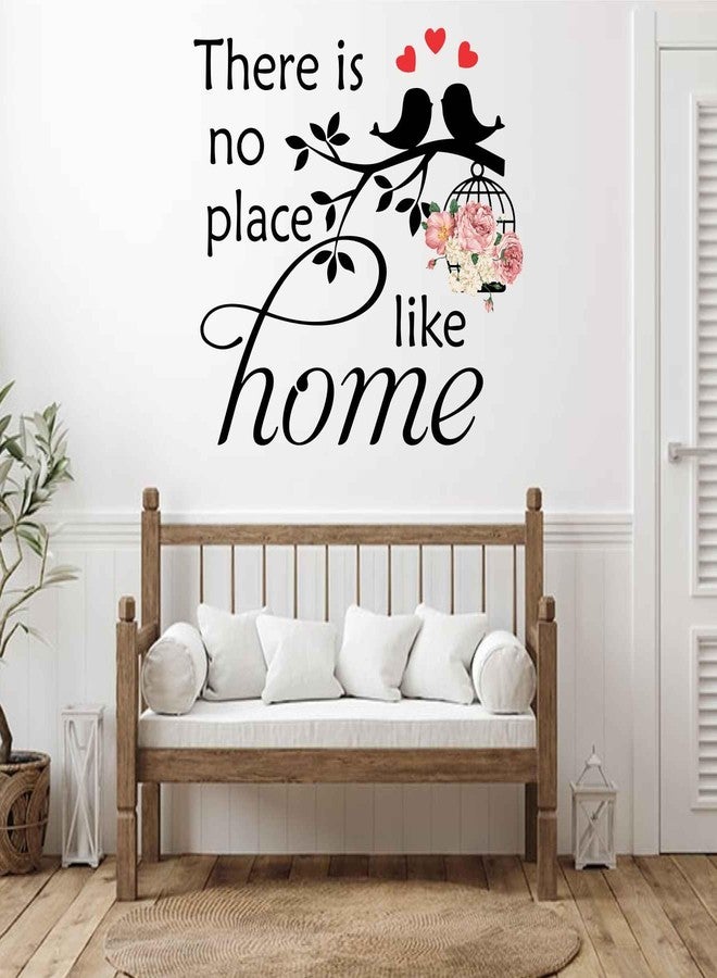 Wall Attraction There is no Place Like Home Quote Wall Sticker & Mural Sticker for wall Size - 58x55cm NBD55 - Image 2