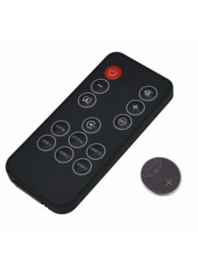Motiexic Remote Control for JBL Cinema SB400 93040000860 SB4OO Soundbar Speaker System CINEMASB400 Controller with CR2025 Battery Inside - Image 1