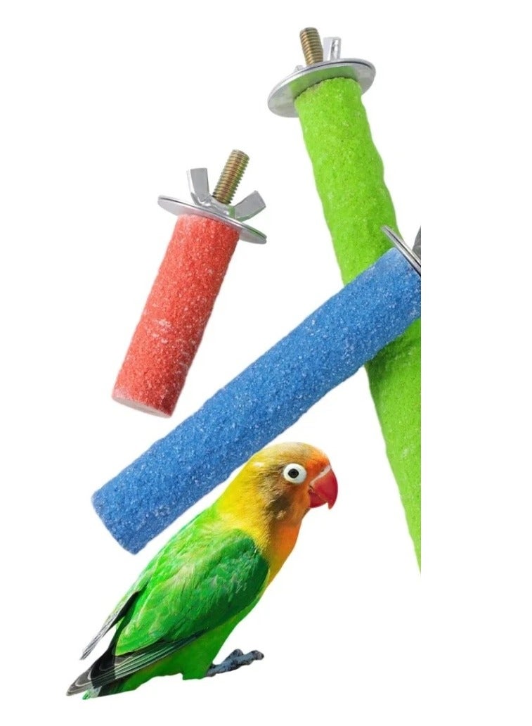 Generic A small size chiller perch suitable for Rose Curlew, Canary, Budgie, and Zebra birds  - Image 2