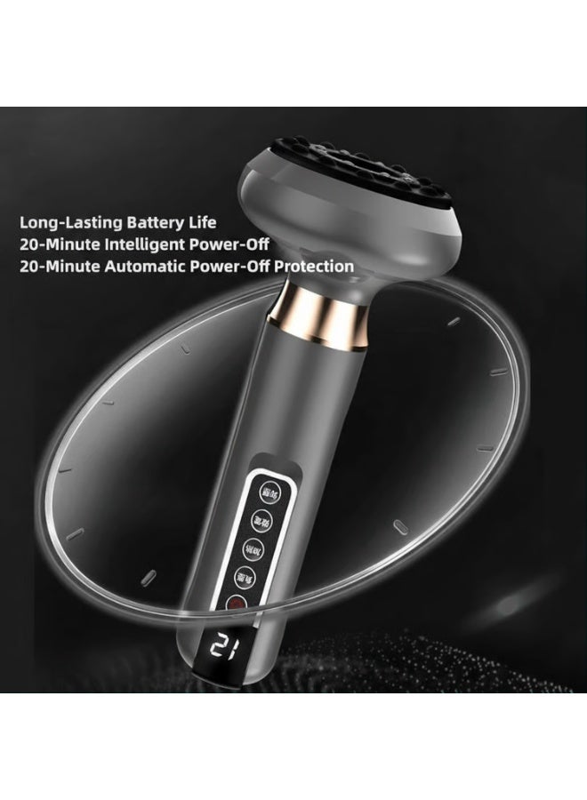 WALALLA Rechargeable Handheld Electric Anti-Cellulite Cavitation Contouring, Body Sculpting Machine, Cordless Fat Vacuum Suction Remover,  Shaping Massage Device, Abdominal Massage, Cupping Massager - Image 3