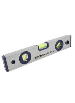 Wisemann Leveling Instrument Aluminum Alloy Silver Case Spirit Level 40cm  - Image 4