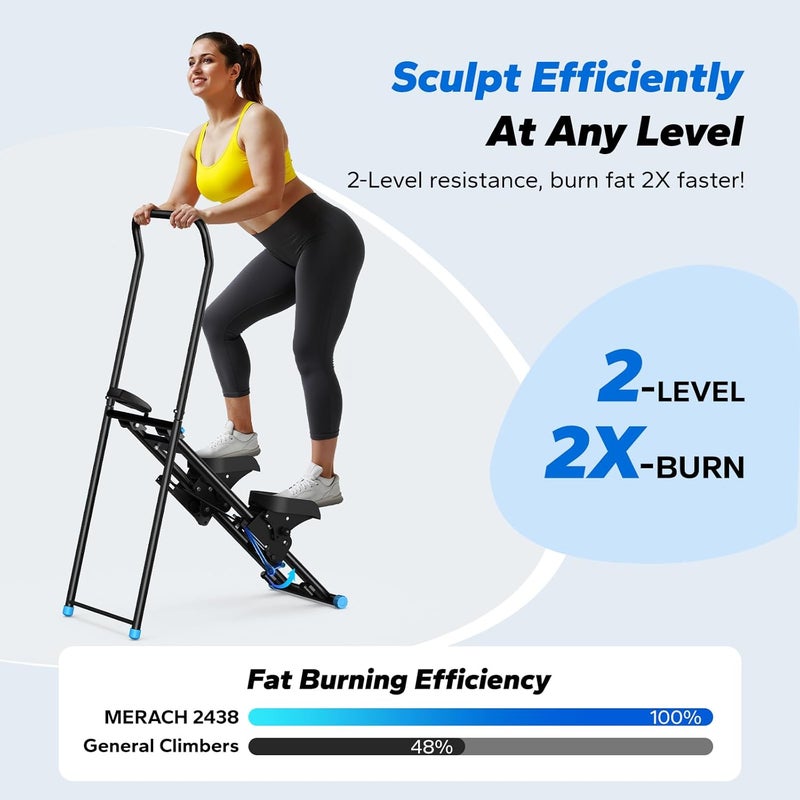Merach Stair Stepper for Home Gym Exercise & Fitness Equipment , New Version for Workout - Image 2