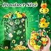 ANGGIKO 24 Pcs St Patricks Day Rubber Ducks with a St Patrick Bag Green Rubber Lucky Ducks for St Patricks Day Party Favors Fun St Patricks Toys Gifts Bulk for Kids Classroom Kids Ducks Bath Toys - Image 4