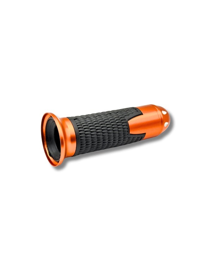 Fukukawa Electric Bike Throttle with LCD Display and Key Lock 5 Wire Twist Accelerator Grip Set for E Bikes Electric Scooters Delivery Bikes Black Orange - Image 5